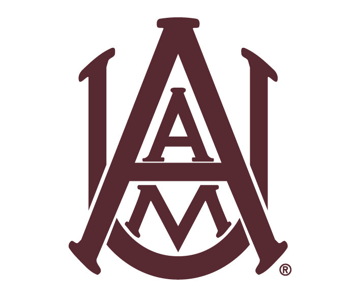 Alabama A&M University Patched Pants Small / Dark Maroon and White | Hype and Vice