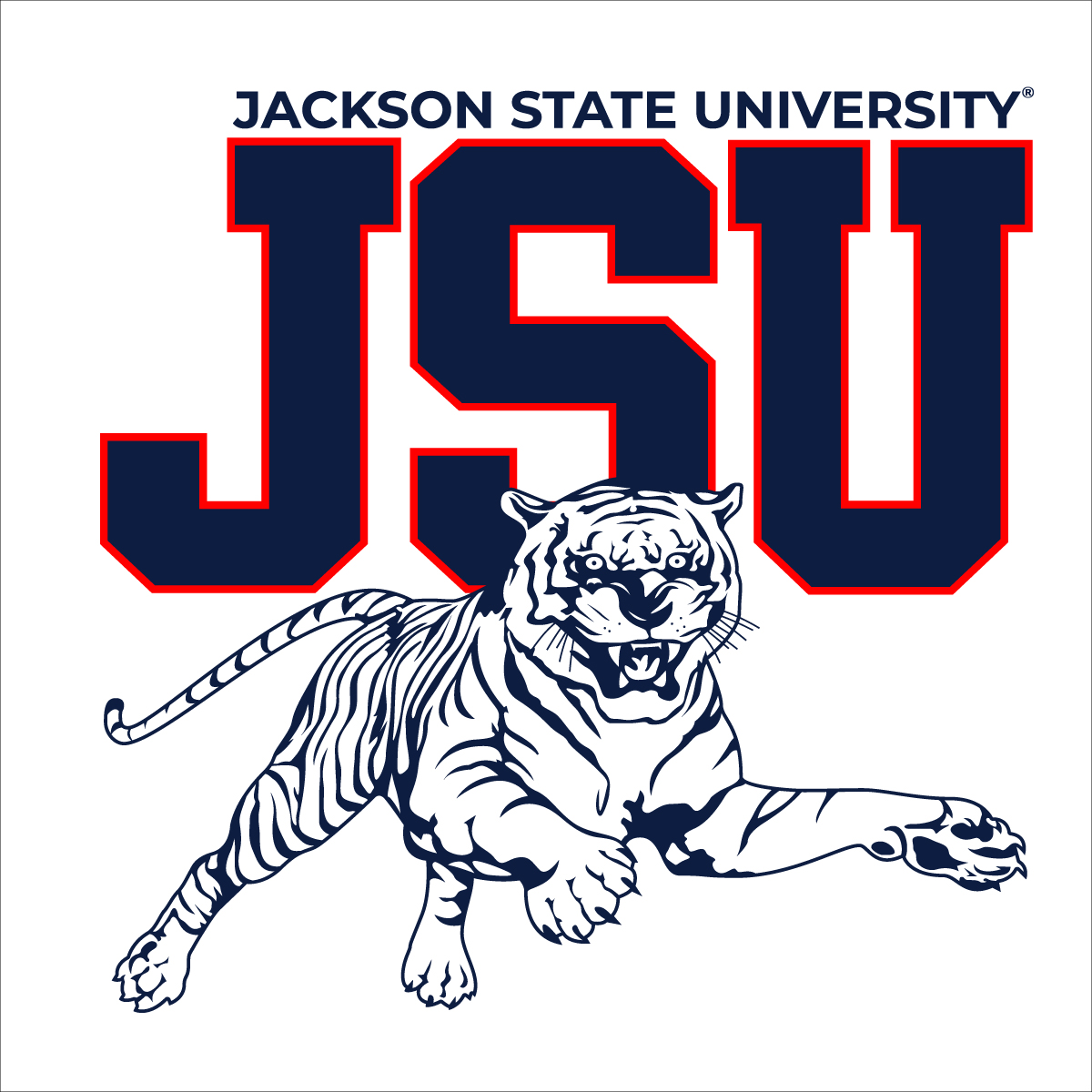 Jackson State University Authentic Collegiate Jersey Dress