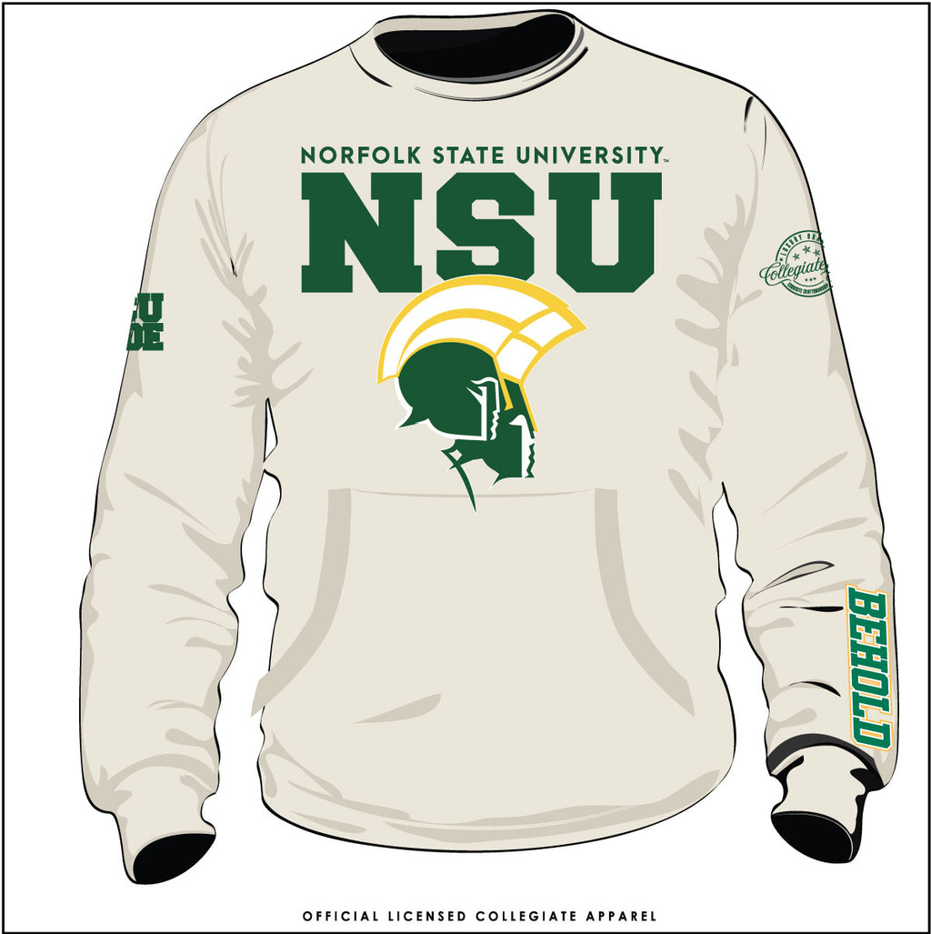 Norfolk State Spartans Vive La Fete Game Day Collegiate Large Logo on —  Vive La Fête - Online Apparel Store