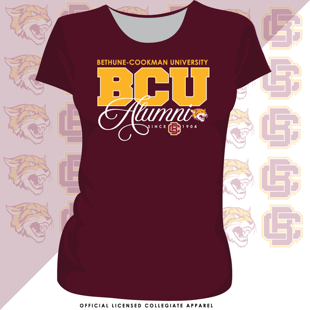 Handmade Bethune Cookman Wildcats Maroon Hand popular Bleached Light Distress Crew Neck Sweatshirt