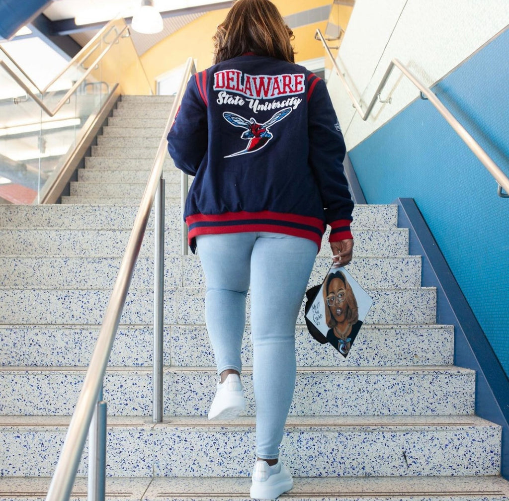 Xavier University | VARSITY JACKET BLACK UNISEX