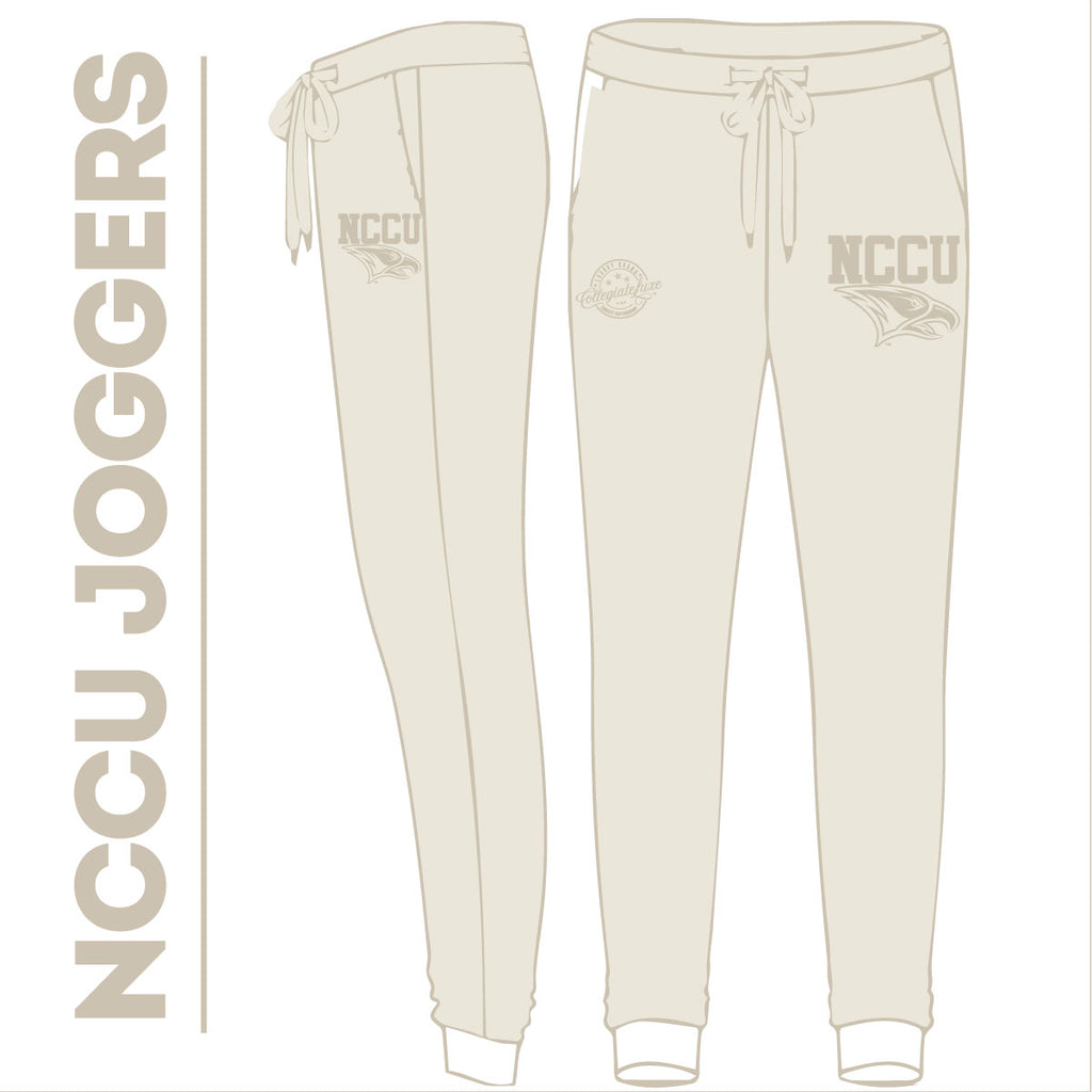 NCCU EAGLES- SET., CREAM (Chenille)