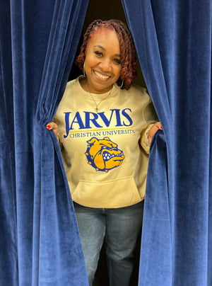 Jarvis Christian University | CREAM Chenille Unisex Sweatshirt