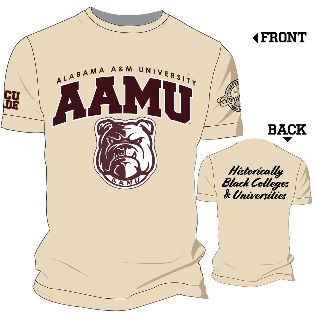 Pre Order ( Ship Aug 15th) AAMU LOGO Chenille EMBROIDERY UNISEX TEES ...