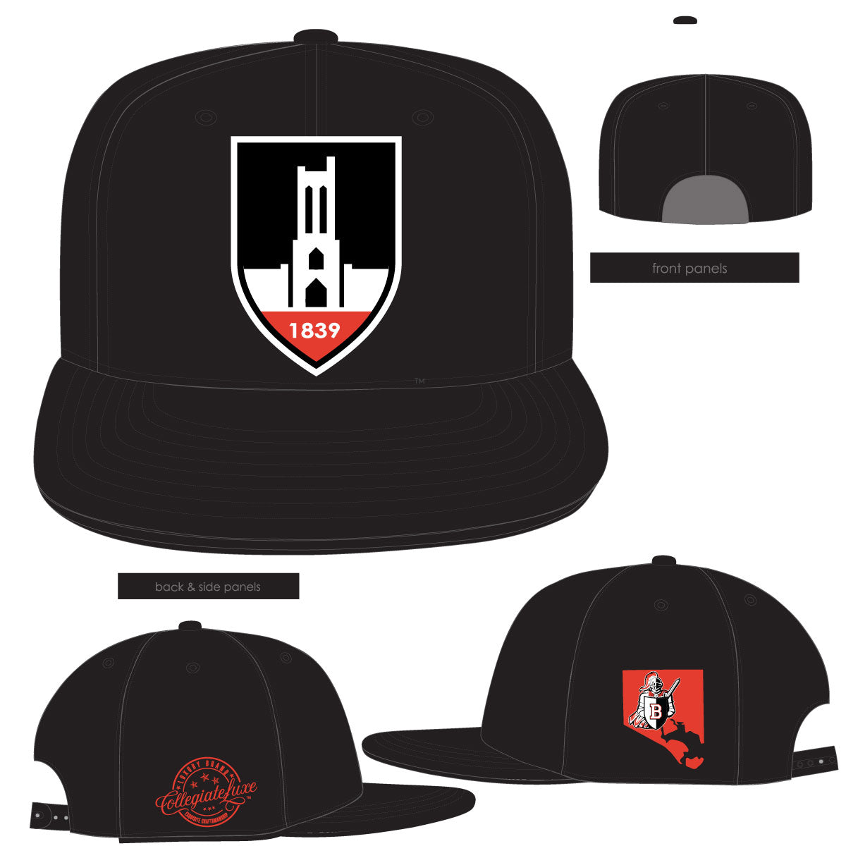 CITY COLLEGE  CREST LOGO SnapBack (ship July 10)