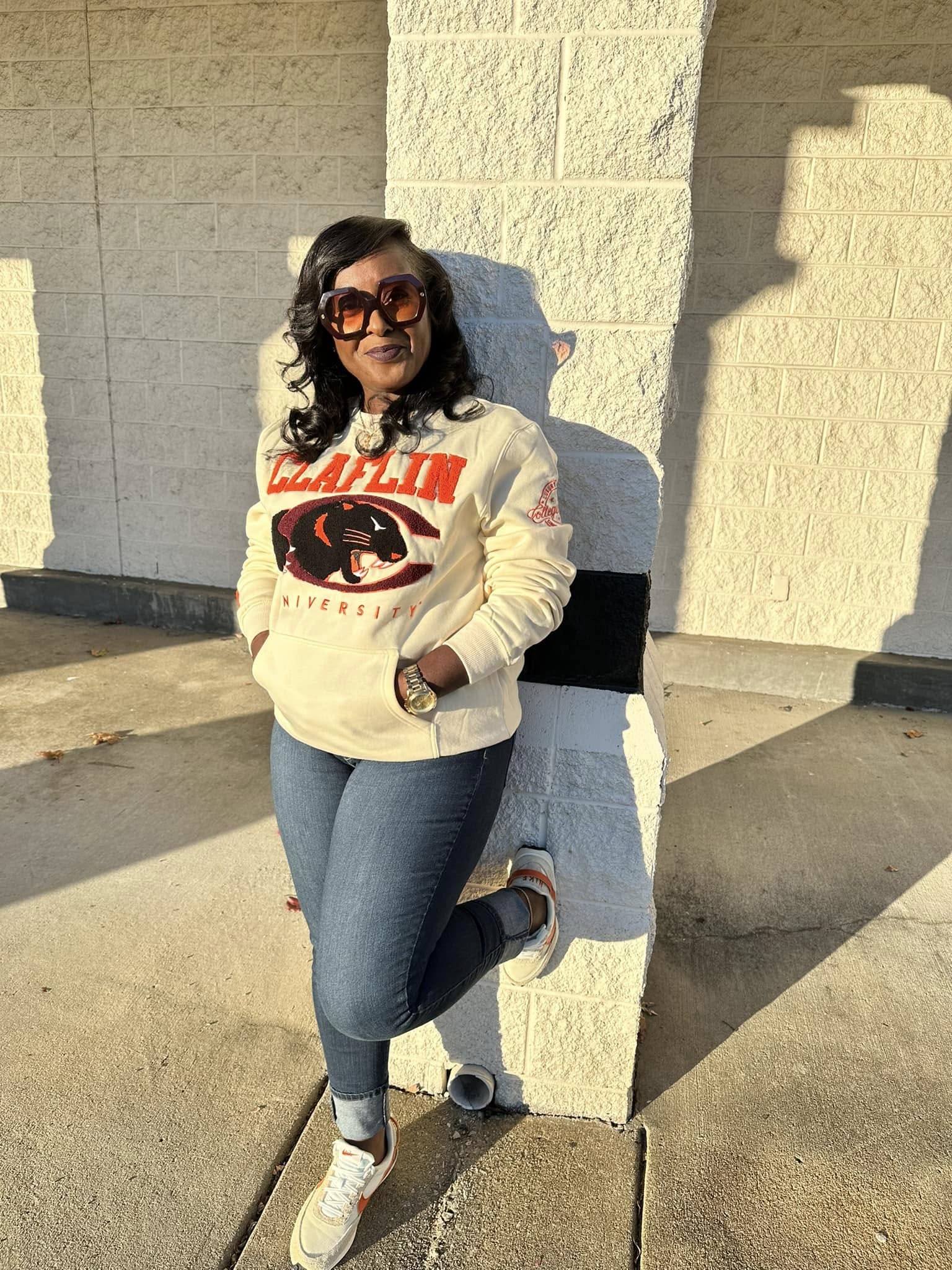 CLAFLIN. | CREAM CIAA 2024Chenille Sweatshirt -aja