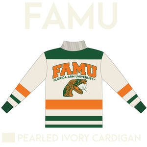 FAMU Cardigan PEARLED IVORY