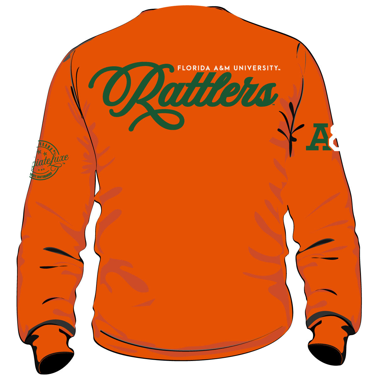 Pre Order (Ship Feb 15th) FAMU |  SWAC CHAMPS Chenille  Sweatshirt -aja