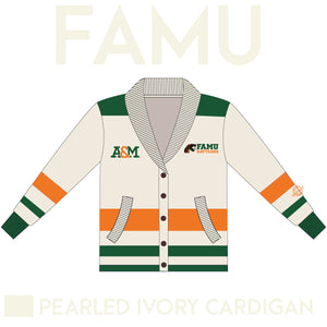 FAMU Cardigan PEARLED IVORY