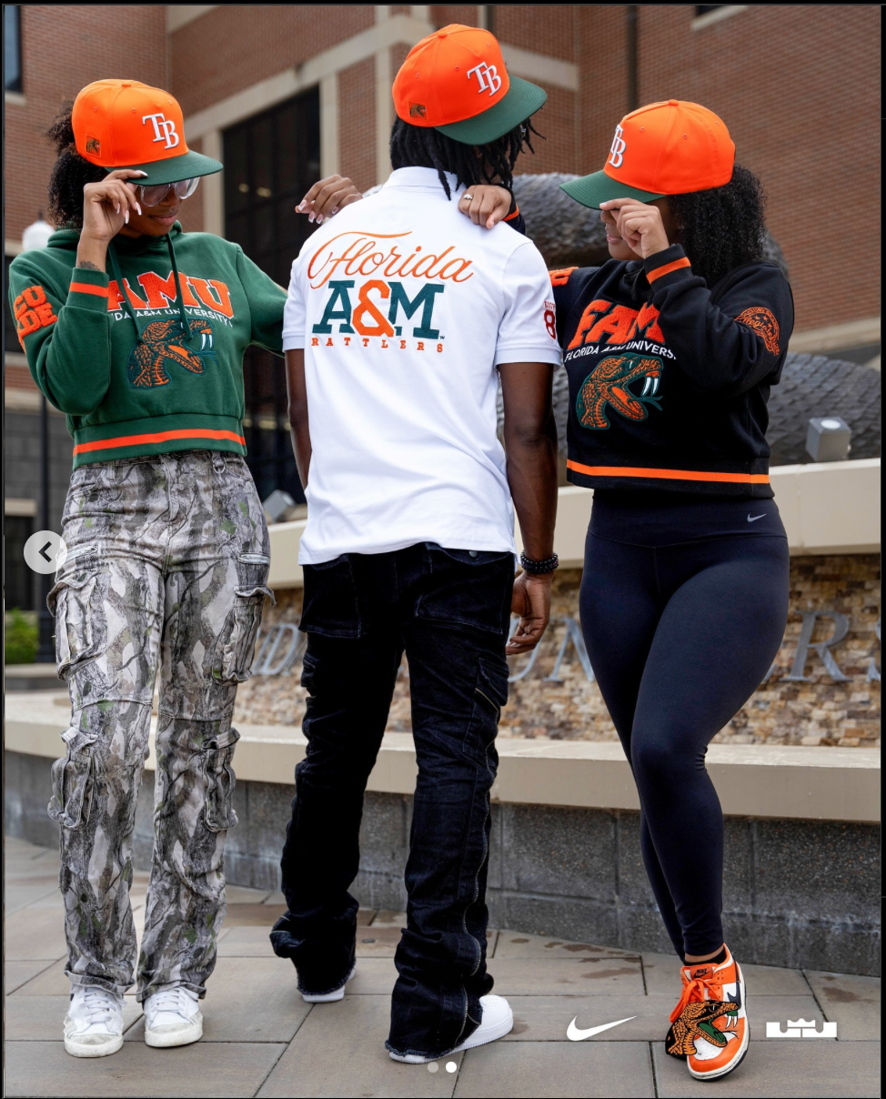 FAMU | The Iconic WHITE Polo Shirt (Aja)