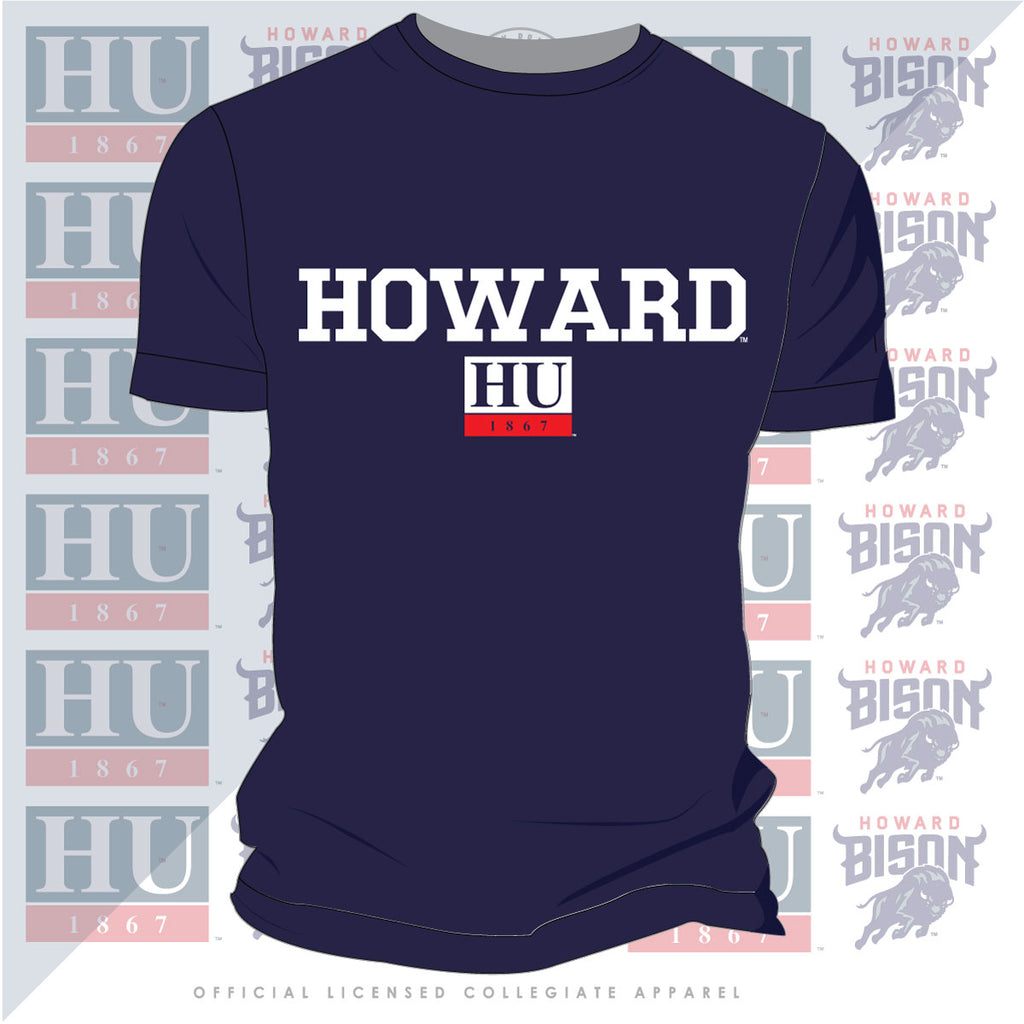 HOWARD University | HU 1867 Logo | Unisex Tees (DK) – collegiateluxe