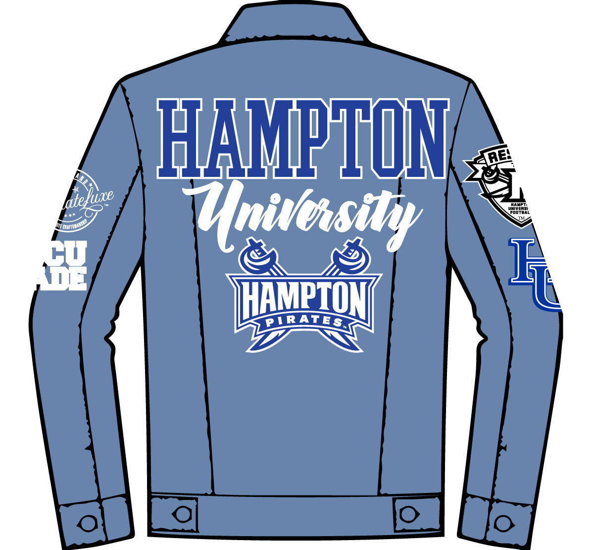 Hampton U | Vintage DENIM JKT