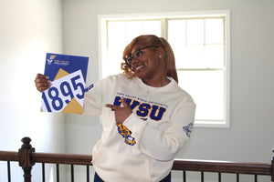 FVSU  | Cream 2023 Chenille Unisex Sweatshirt