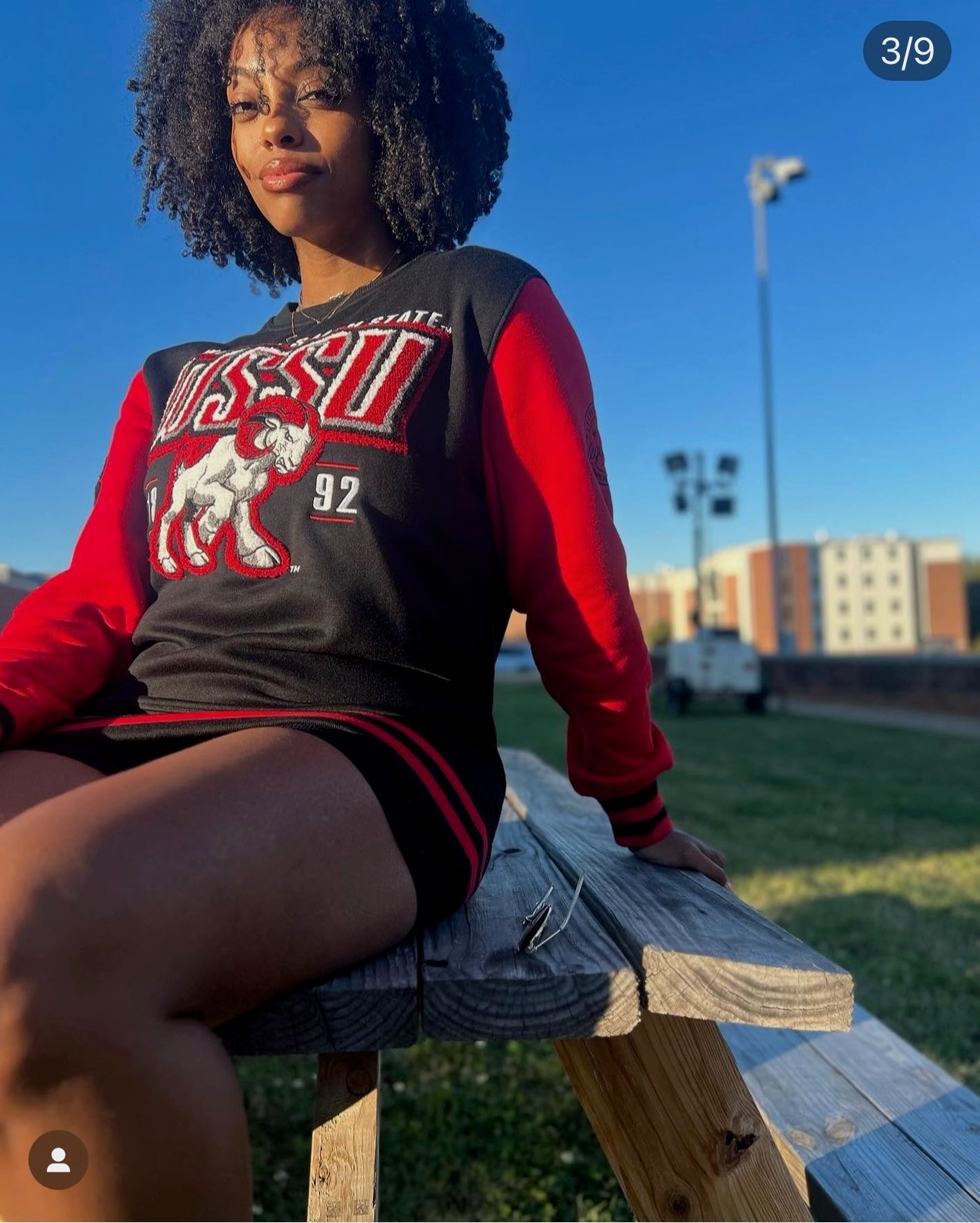 Pre Order ( Ship Feb 15th) WSSU VARSITY SWEATSHIRTS Chenille & Embroidery  | Unisex Fit- aja