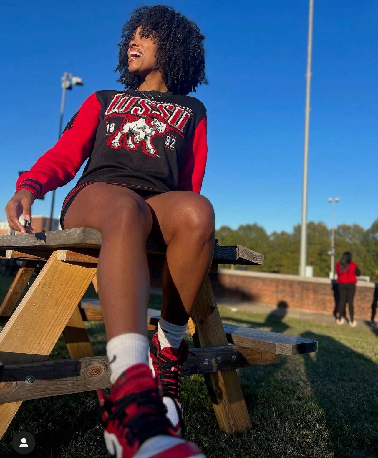 Pre Order ( Ship Feb 15th) WSSU VARSITY SWEATSHIRTS Chenille & Embroidery  | Unisex Fit- aja