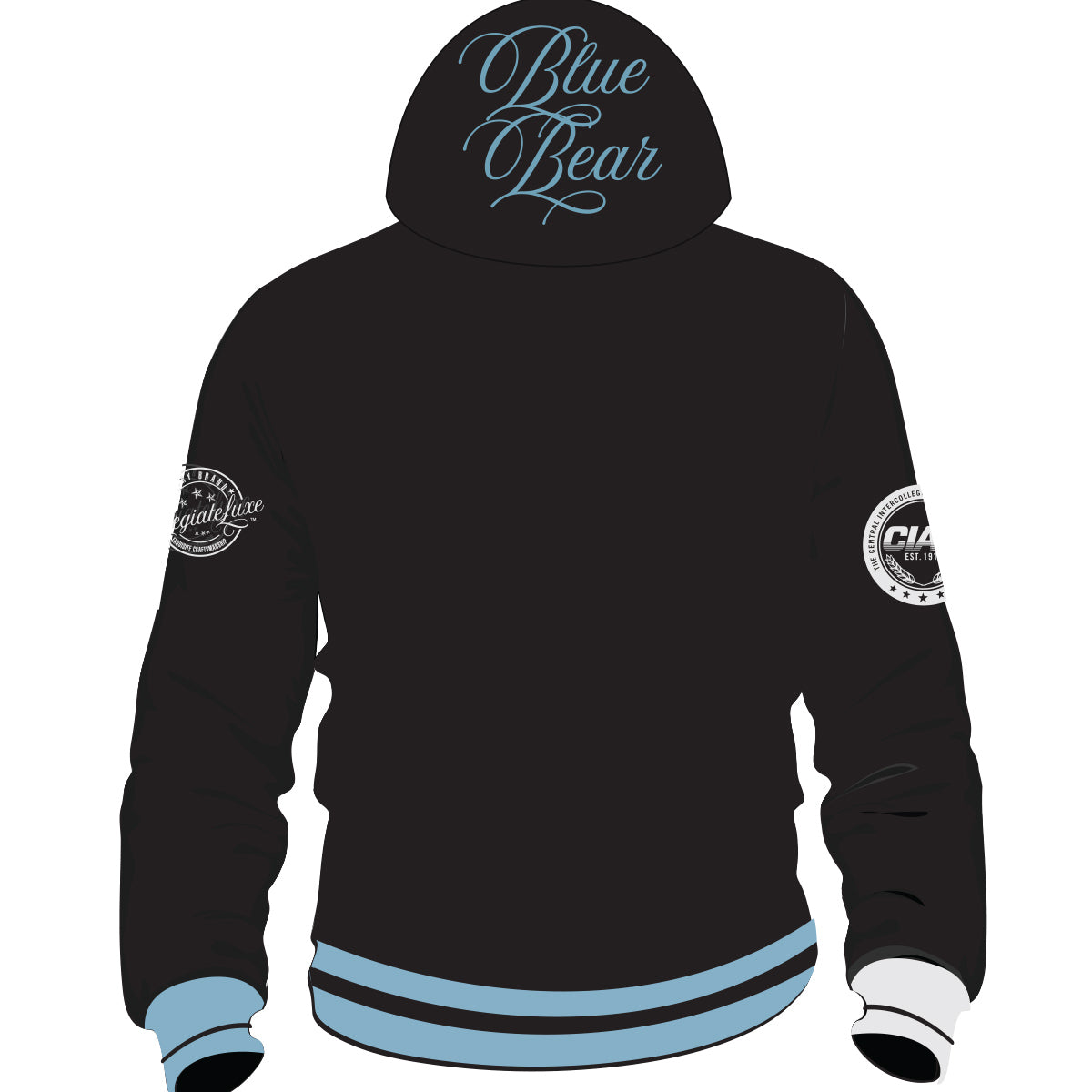 PRE ORDER (SHIP DEC 15TH ) Livingstone  |  Blue Bear CHAMPS Chenille Unisex HOODIE