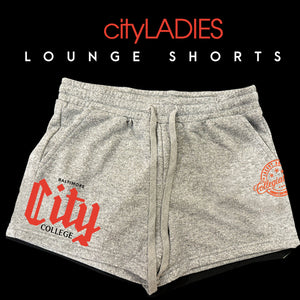 CITY  COLLEGE Ladies Lounge Shorts (DK)