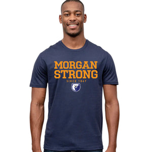 MORGAN STRONG | NAVY UNISEX Tees