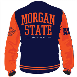 PRE ORDER (SHIP MAY 20) MORGAN VARSITY SWEATSHIRTS Chenille Embroidery  | Unisex Fit -DK