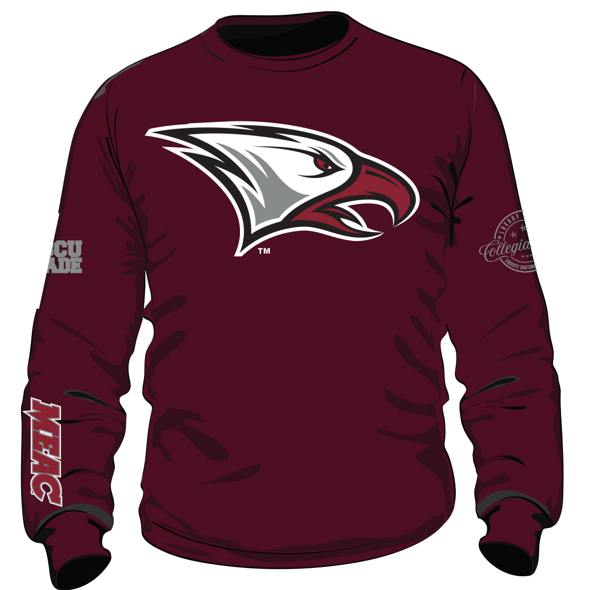 PRE ORDER (Ship May 20) NCCU | MEAC CHAMPS  Chenille Unisex Sweatshirt