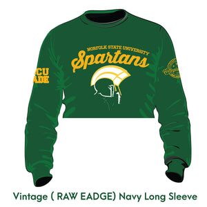 NORFOLK STATE Chenille Crop SWEATSHIRT