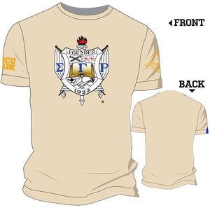 SIGMA GAMMA RHO | Cream Chenille Tees