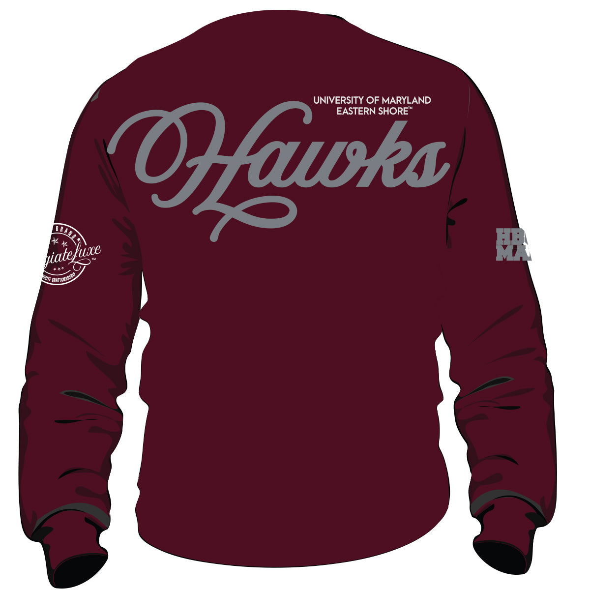 Pre Order ( Ship MAY 20) UMES MEAC CHAMPS Chenille Unisex Sweatshirt