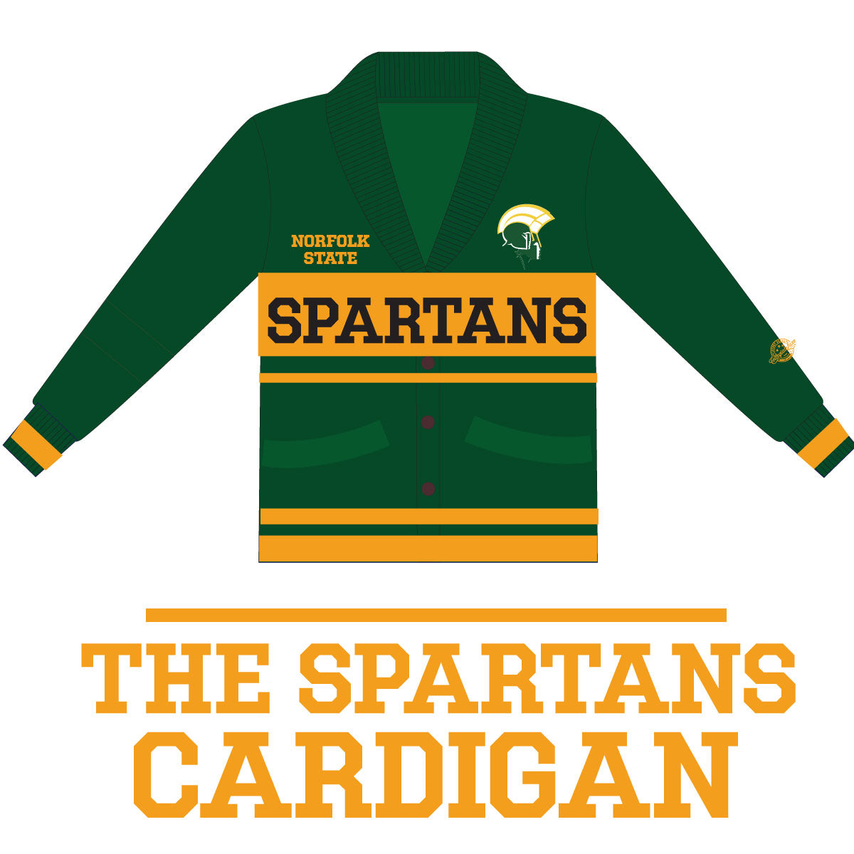 Pre Order ( Sept 20) NORFOLK ST. | The Spartans Cardigan