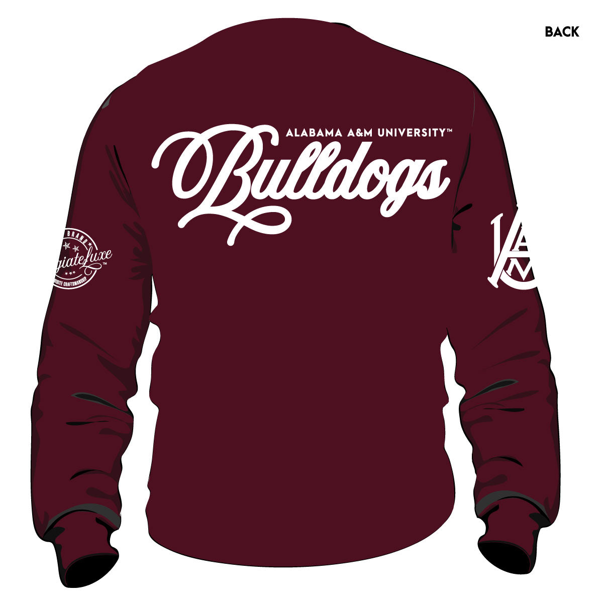 Alabama A&M | AAMU CHAMPS LOGO Chenille  Sweatshirt -aja