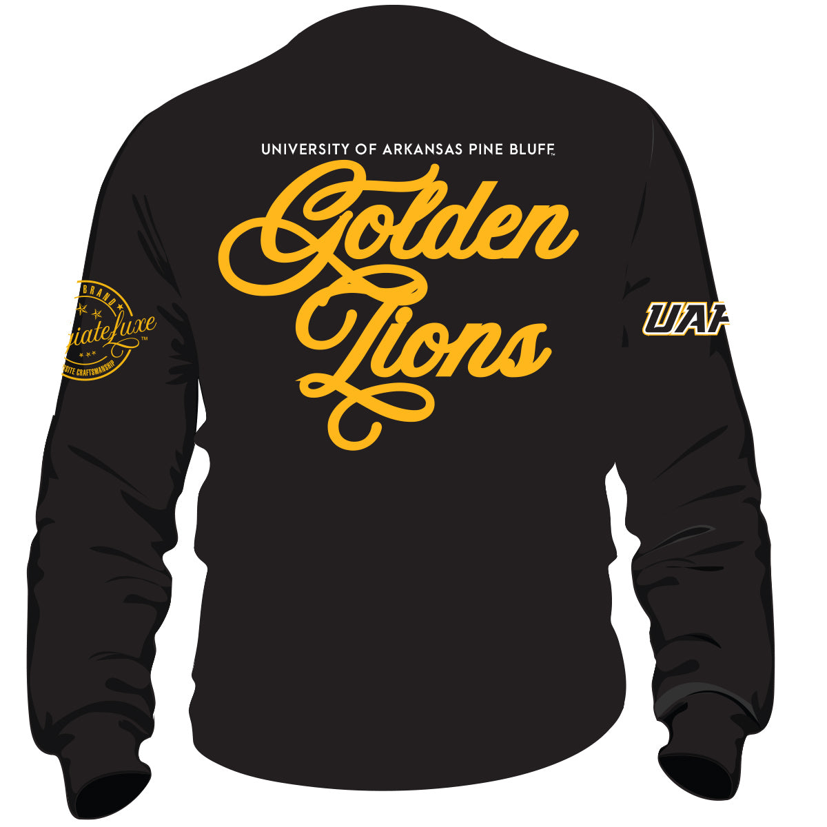 collegiateluxe UAPB SWAC Champs Chenille Sweatshirt aja XSM