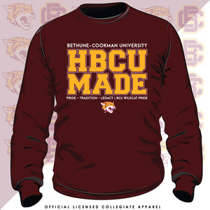 Bethune-Cookman | HBCU MADE Maroon Unisex Sweatshirt (**)