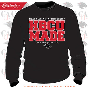 Clark Atlanta | HBCU MADE unisex Black Sweatshirt (z)**