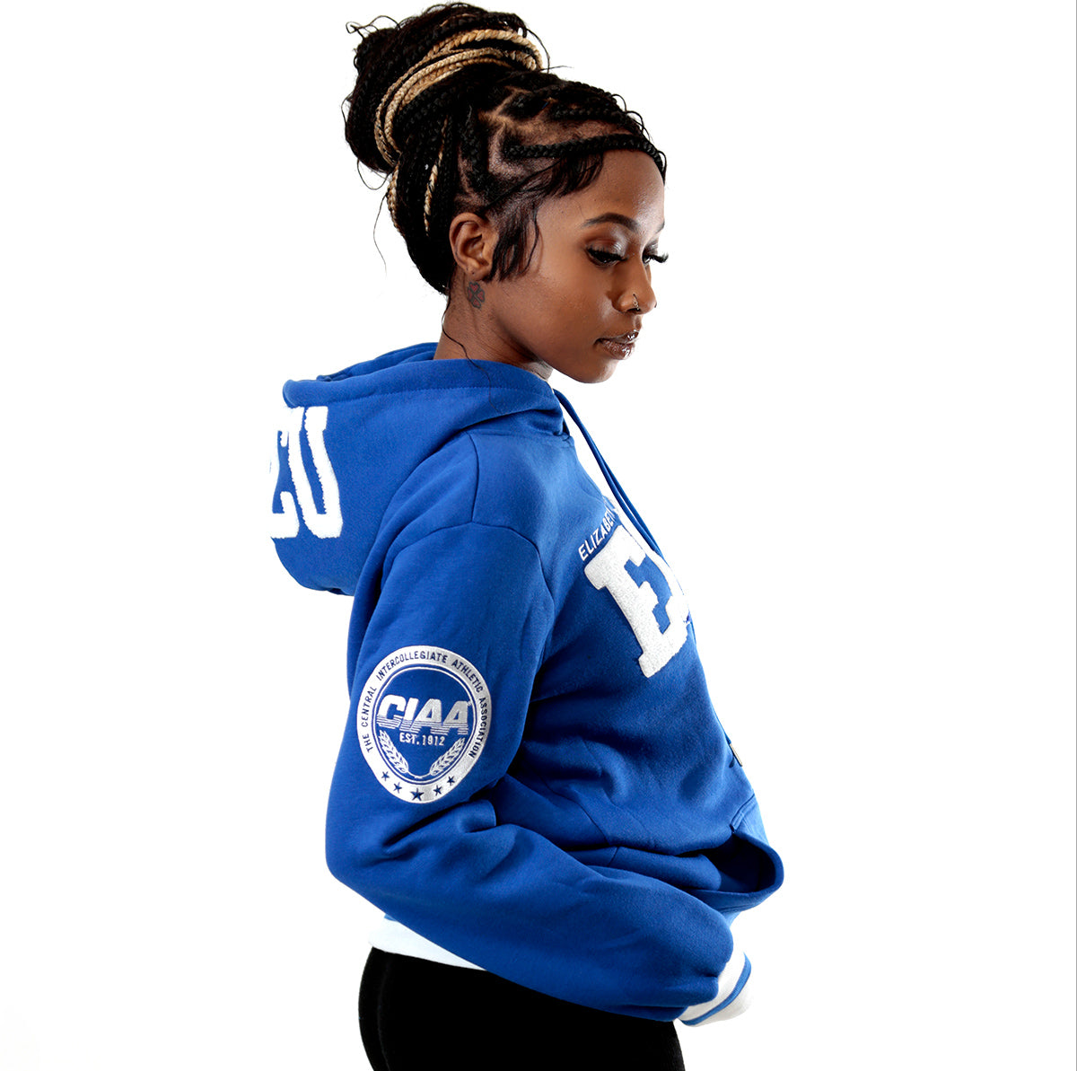 ECSU  HBCU Chenille Unisex Hoodie -aja