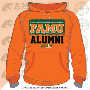 FAMU | 90s ALUMNI Orange Unisex Hoodie (**)