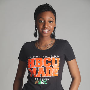 FAMU | HBCU MADE Black Ladies Tees (z)**