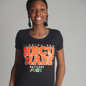 FAMU | HBCU MADE Black Ladies Tees (z)**