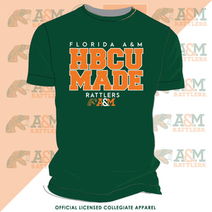 FAMU | HBCU MADE Green Unisex Tees (DK)