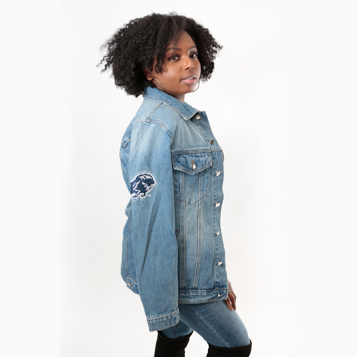 Pre Order (Ship Jan 15, 2025) Howard U  |  DENIM JACKET (aja)