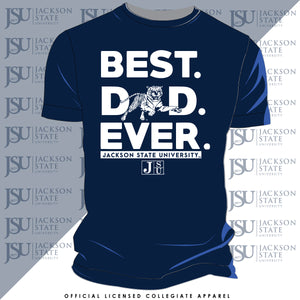 Jackson St. | BEST "DAD" EVER Navy Unisex Tees -DK-