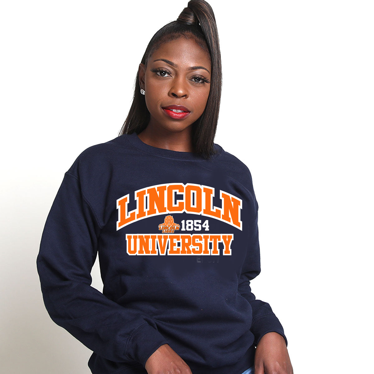 LINCOLN | 1854 Univ | Navy unisex Sweatshirt (DK)