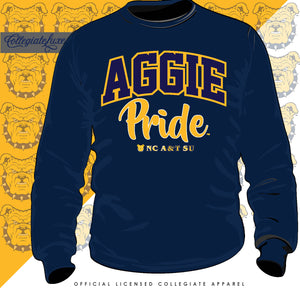 NC A&T AGGIES | PRIDE ARCH Unisex Sweatshirt -DK-