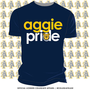 NC A&T AGGIE | 2020 Aggie Pride Navy Unisex Tees (DK)