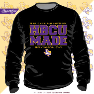 PVAMU | HBCU MADE Black Unisex Sweatshirt (**)