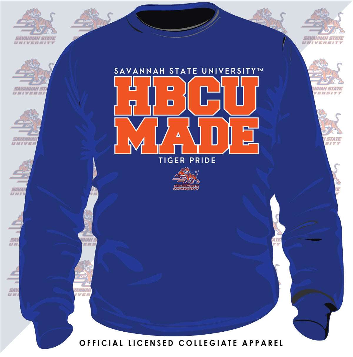 Savannah State | HBCU MADE Royal Blue Unisex Sweatshirt (Z)