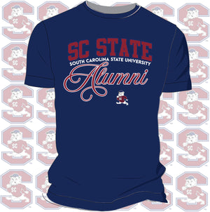 SC STATE  | Fancy Alumni Navy Unisex Tees (N)