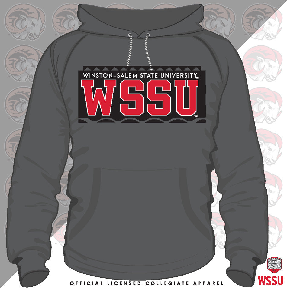 WSSU | 90s STUDENT Gray Unisex Hoodies (N) – collegiateluxe