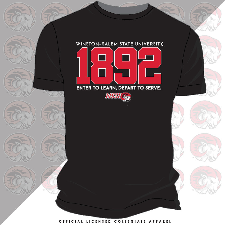 WSSU | EST. 1892 Black Unisex Tees (N)