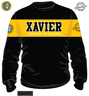 Xavier University | VARSITY JACKET BLACK UNISEX