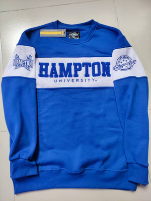 Hampton U | 2 TONE Chenille Unisex Sweatshirt -aja – collegiateluxe