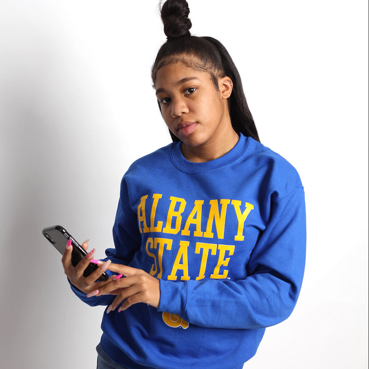 ALBANY ST. | 2020 Univ. Royal Blue Unisex Sweatshirt (Z)